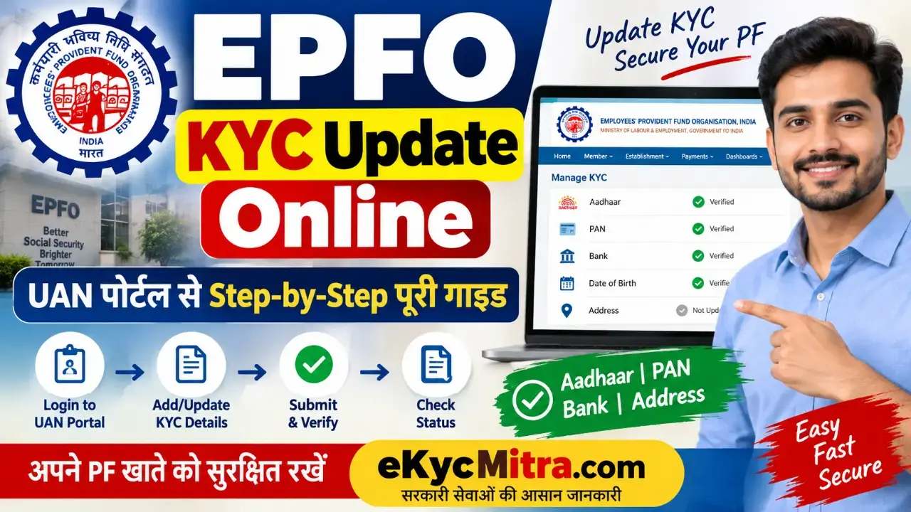 EPFO KYC Update Online Complete Guide