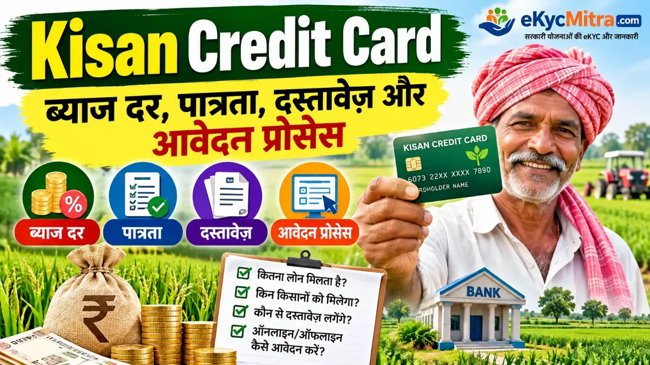 kisan credit card apply online | किसान क्रेडिट कार्ड