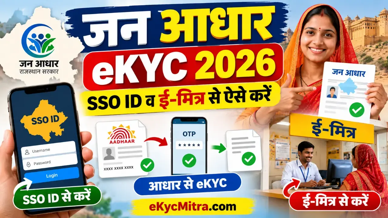 Jan Aadhaar eKYC Step by Step Guide