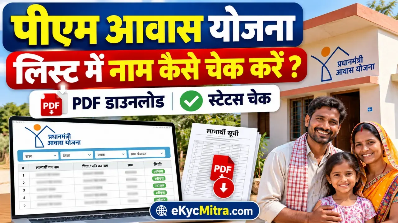 PM Awas Yojana List 2026 download