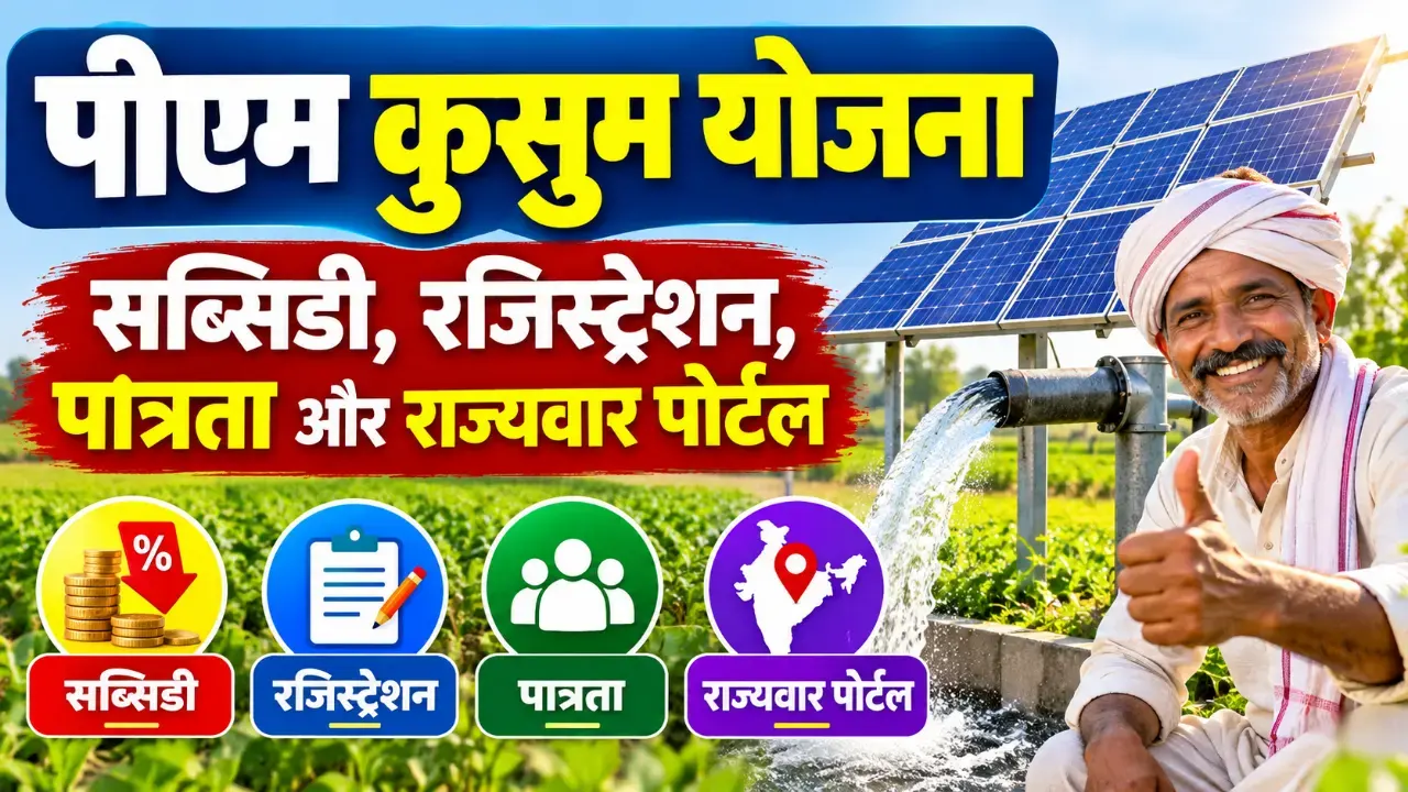 PM Kusum Yojana | पीएम कुसुम योजना