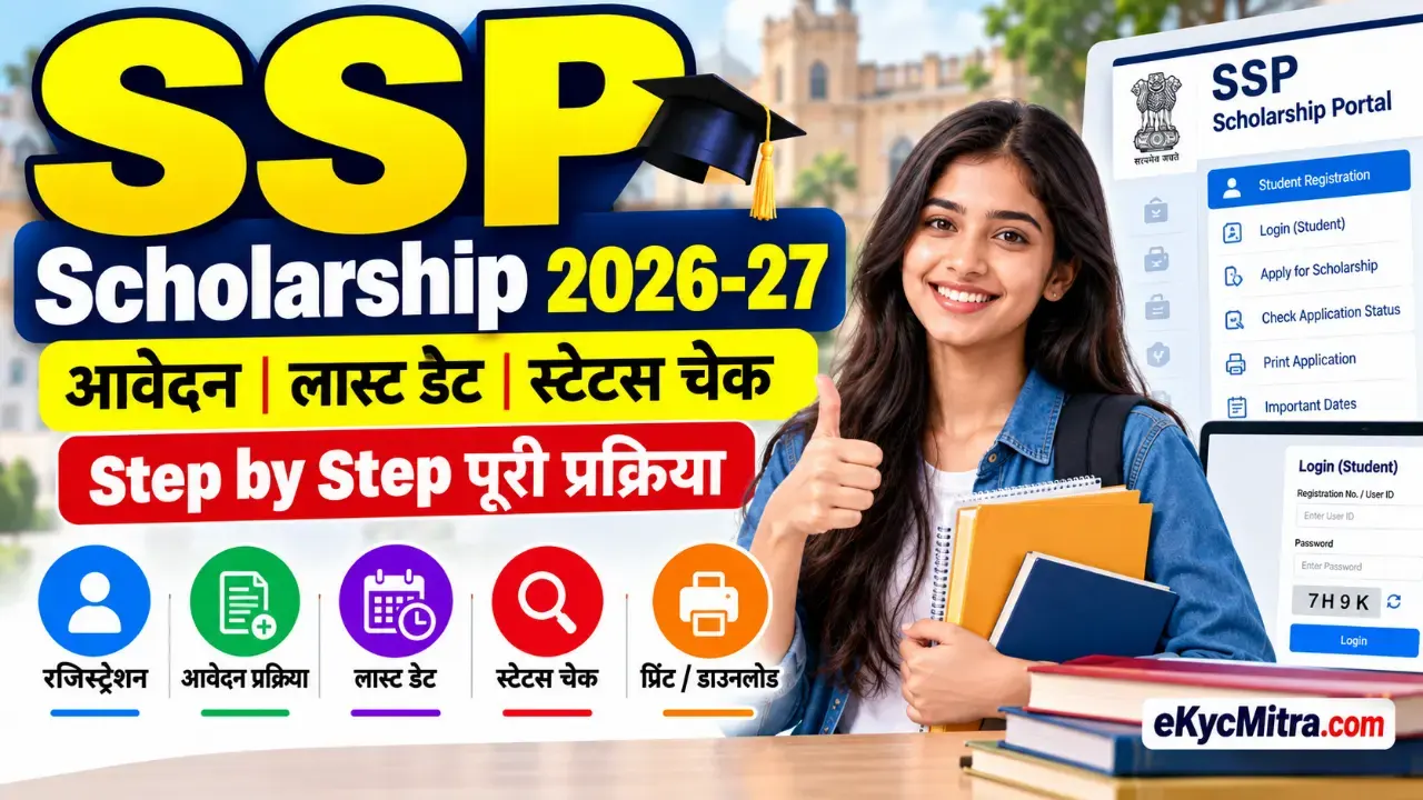 SSP Scholarship Online Apply step by step guide