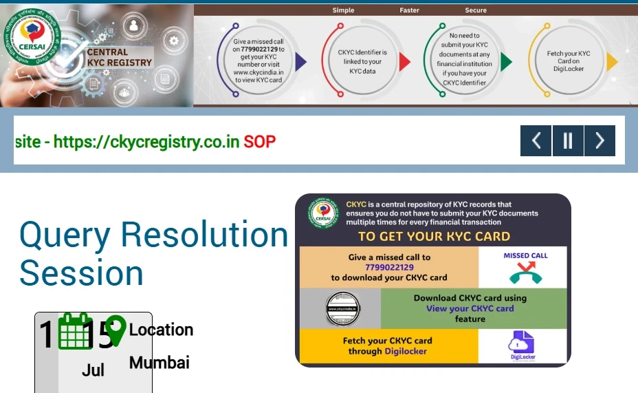 central kyc registry check